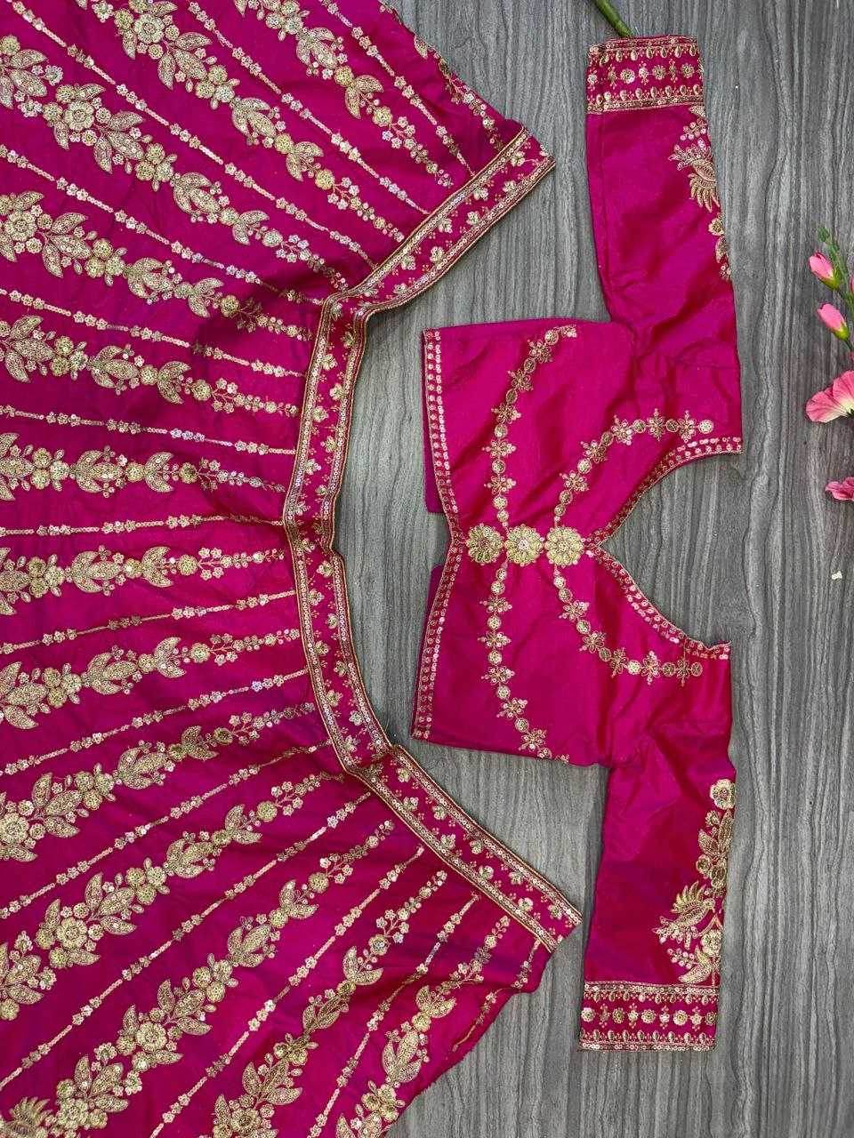 Silk Designer Traditional Lehenga - MYLUXURY LANE ENTERPRISE